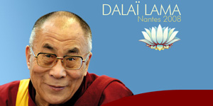 Dalaï Lama Nantes 2008